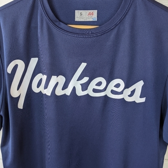 A4 Blue Yankees Training Shirt/ Jersey - Picture 3 of 5